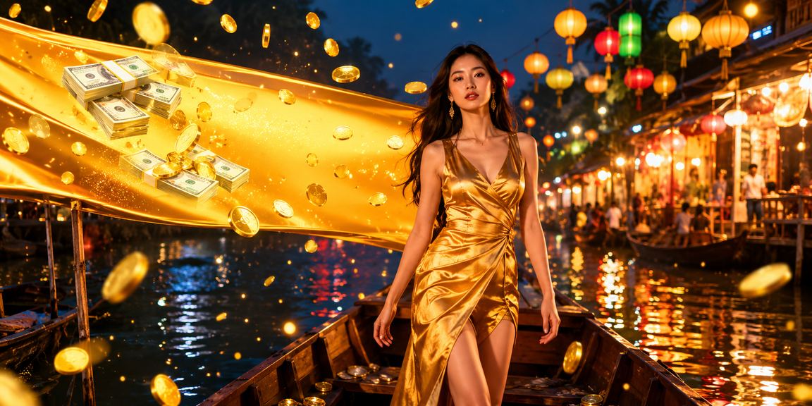 Chợ đêm vùng Đồng bằng sông Cửu Long với người chơi casino và nhận cashback bonus